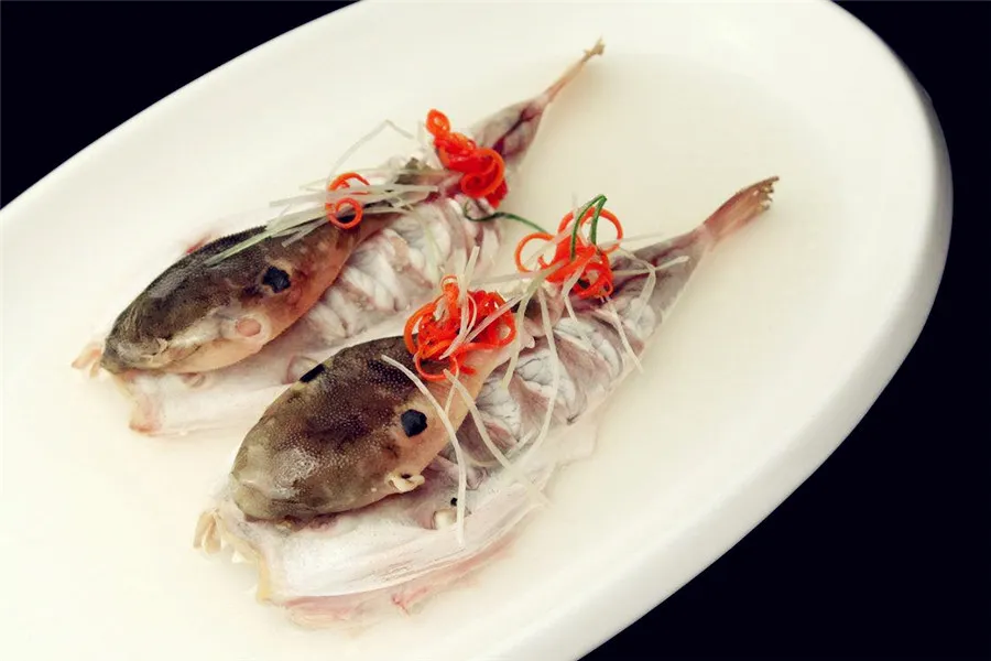 The poison in puffer fish body