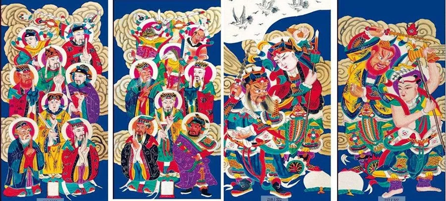 Taoism in China -  The Jade Emperor and the Lady Queen Mother