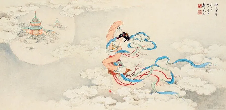 Chinese Myths and Legends - Chang'e Flyings to the Moon