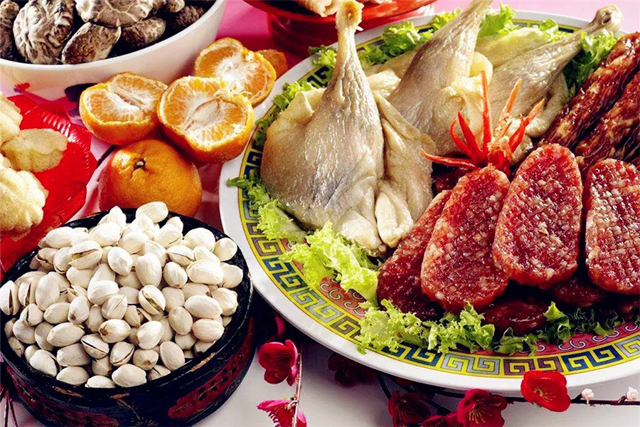 The Spring Festival folk - Eating