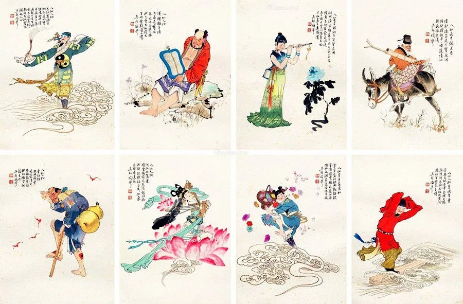 Taoism in China -  The Eight Immortals