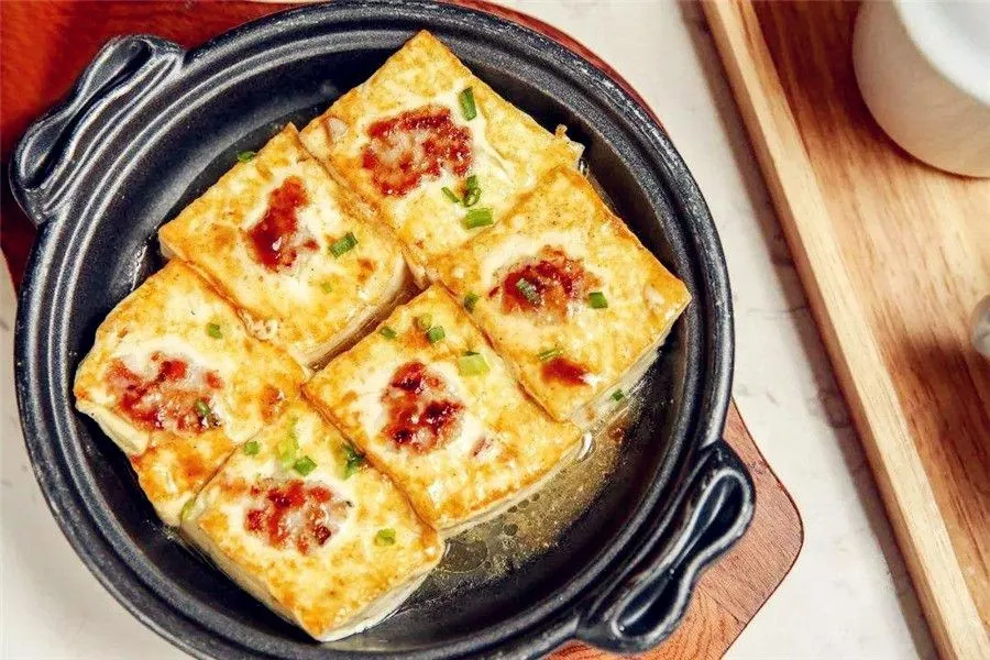 Hakka Cuisine - Stuffed Bean Curd 酿豆腐