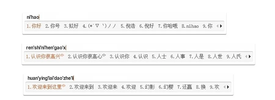 Chinese  Characters-Chinese input method