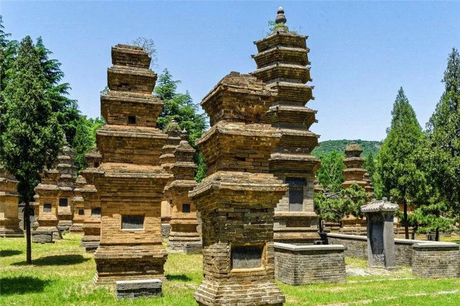Five Mountains - mount song-The Pagoda Forest