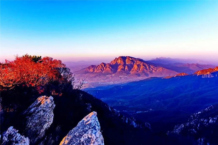 Five Mountains - mount song-sunset