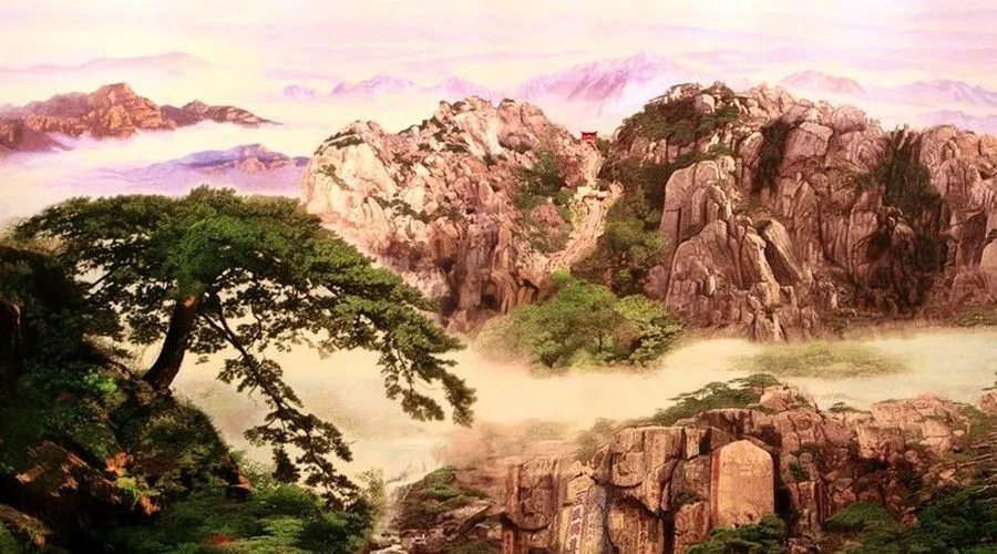 Five Mountains - mount tai