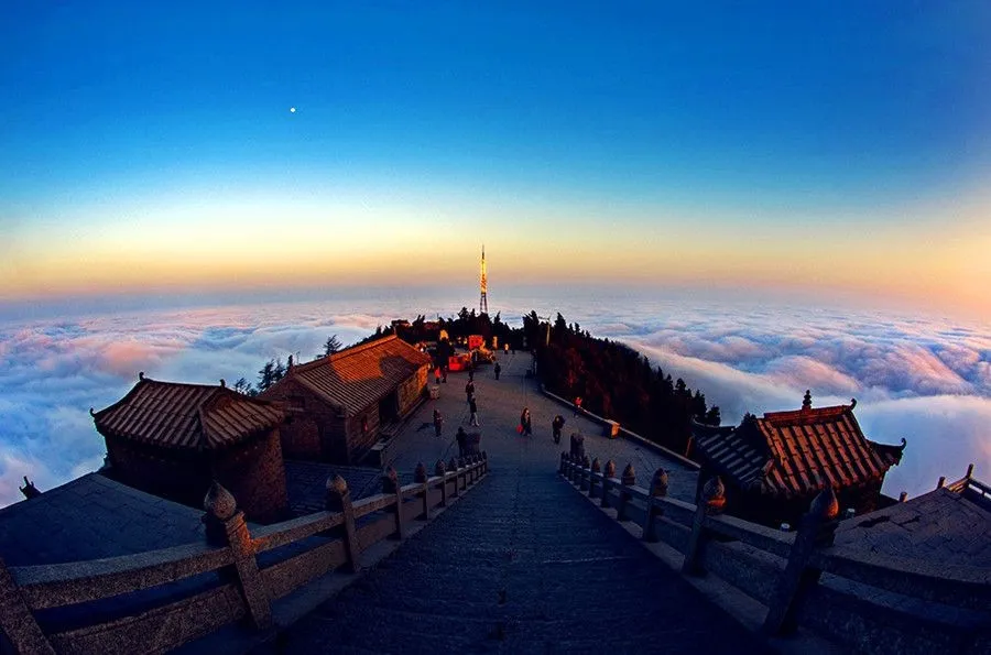 Five Mountains - moutain heng hunan-Zhurong peak