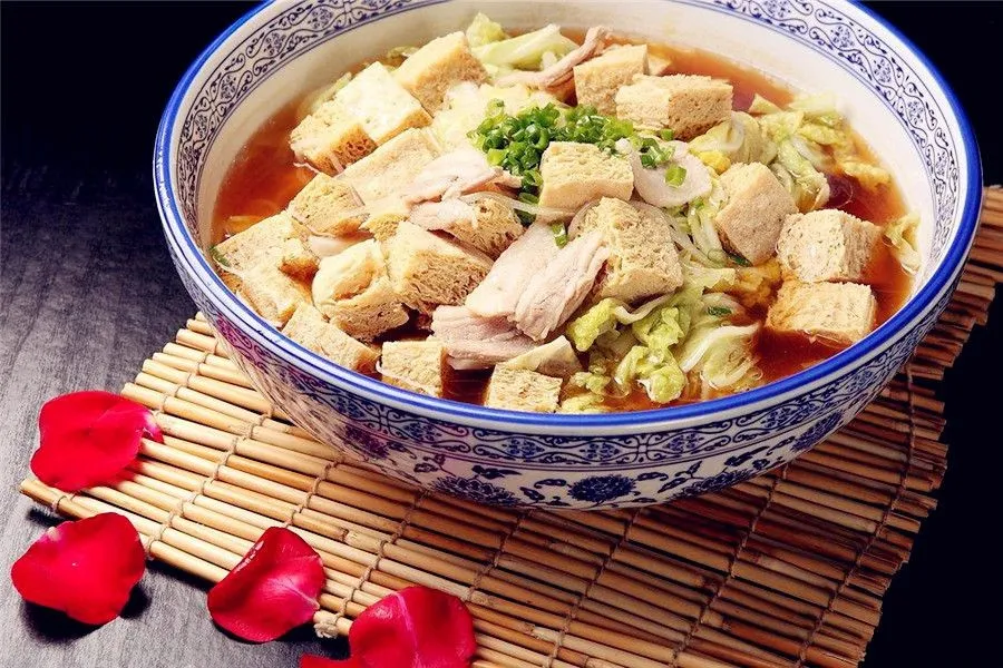 Heilongjiang Cuisine - Stewed Frozen Tofu