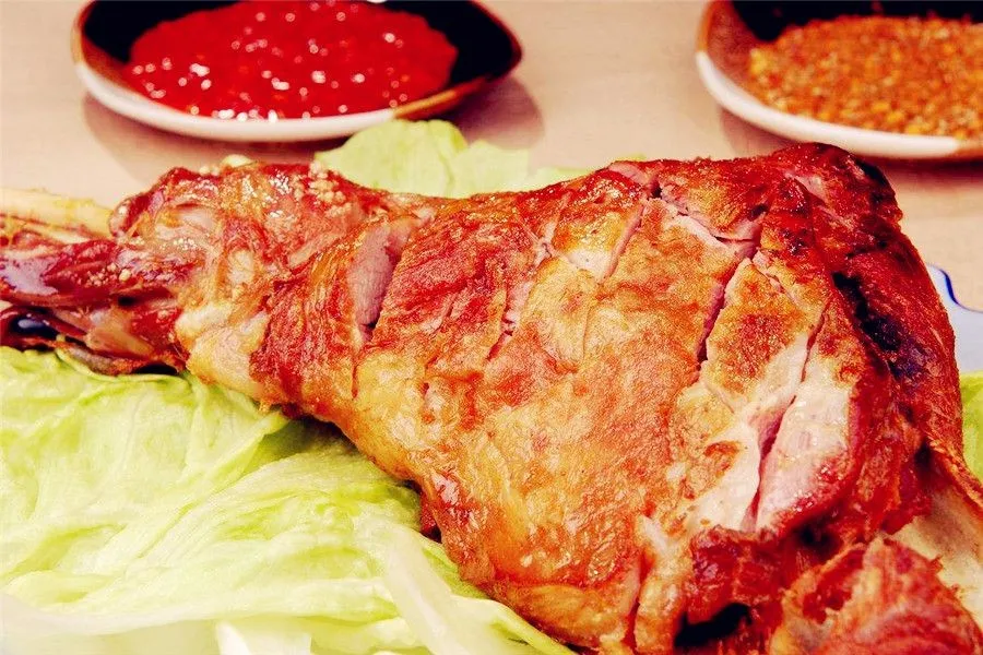 Inner Mongolian Cuisine - Roast Sheep's Leg