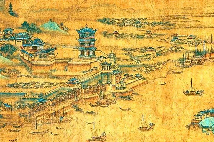 Ming Dynasty the Yellow Crane Tower 