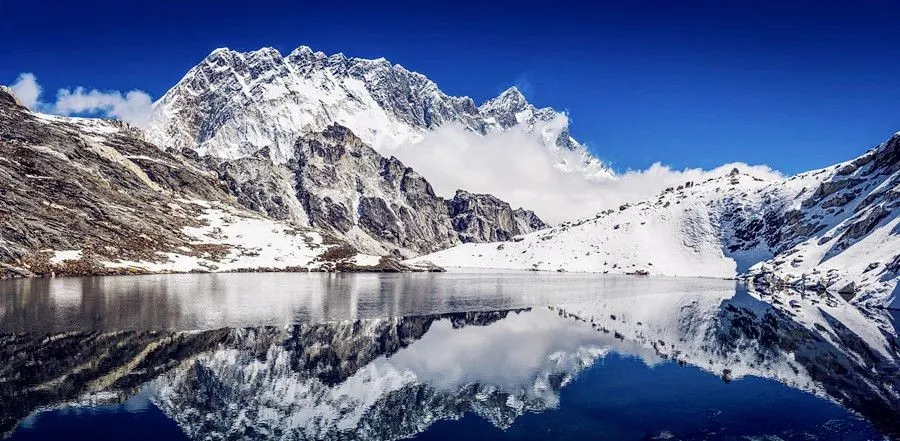 Mount Qomolangma and Tibet