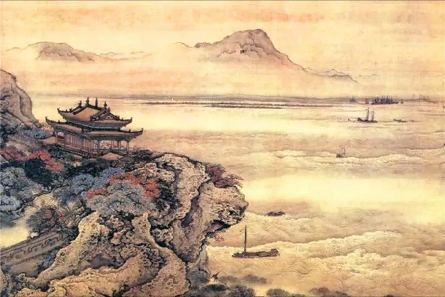 Seeing off Meng Haoran for Guangling at Yellow Crane Tower – Li Bai 