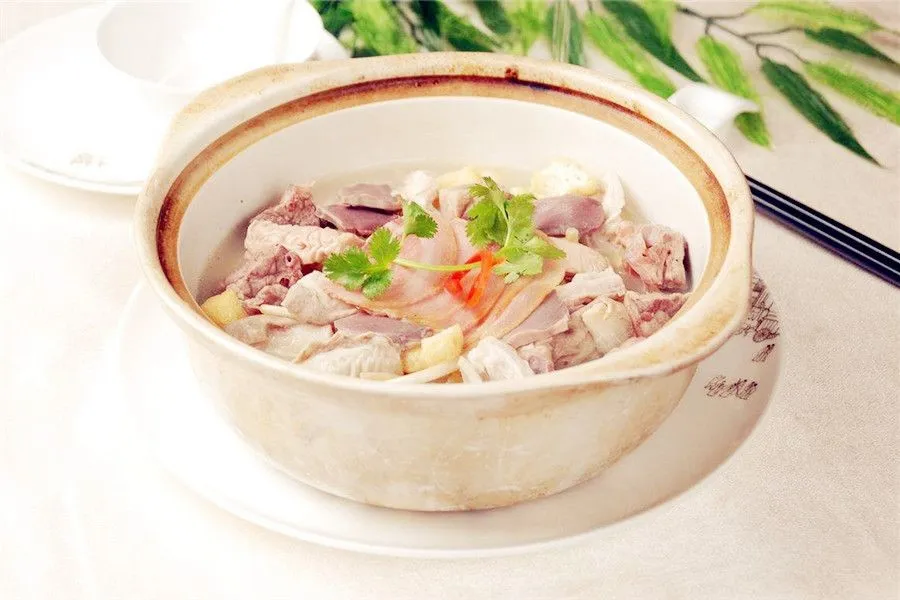 Shanghai Cuisine - Dish Prepared with Old Distillers' Grain in Jar