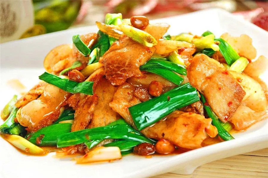 Sichuan cuisine - -Double cooked pork slices