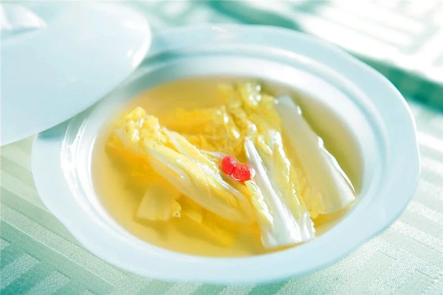 Sichuan cuisine  - Steamed Chinese Cabbage in Supreme Soup 