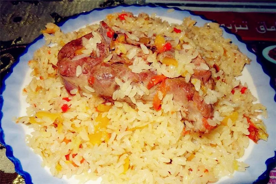 Xingjiang Cuisine - Rice Eaten with Fingers