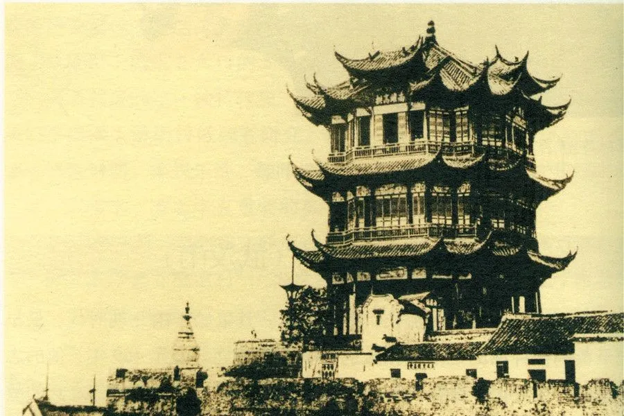 Yellow Crane Towe - Qing dynasty