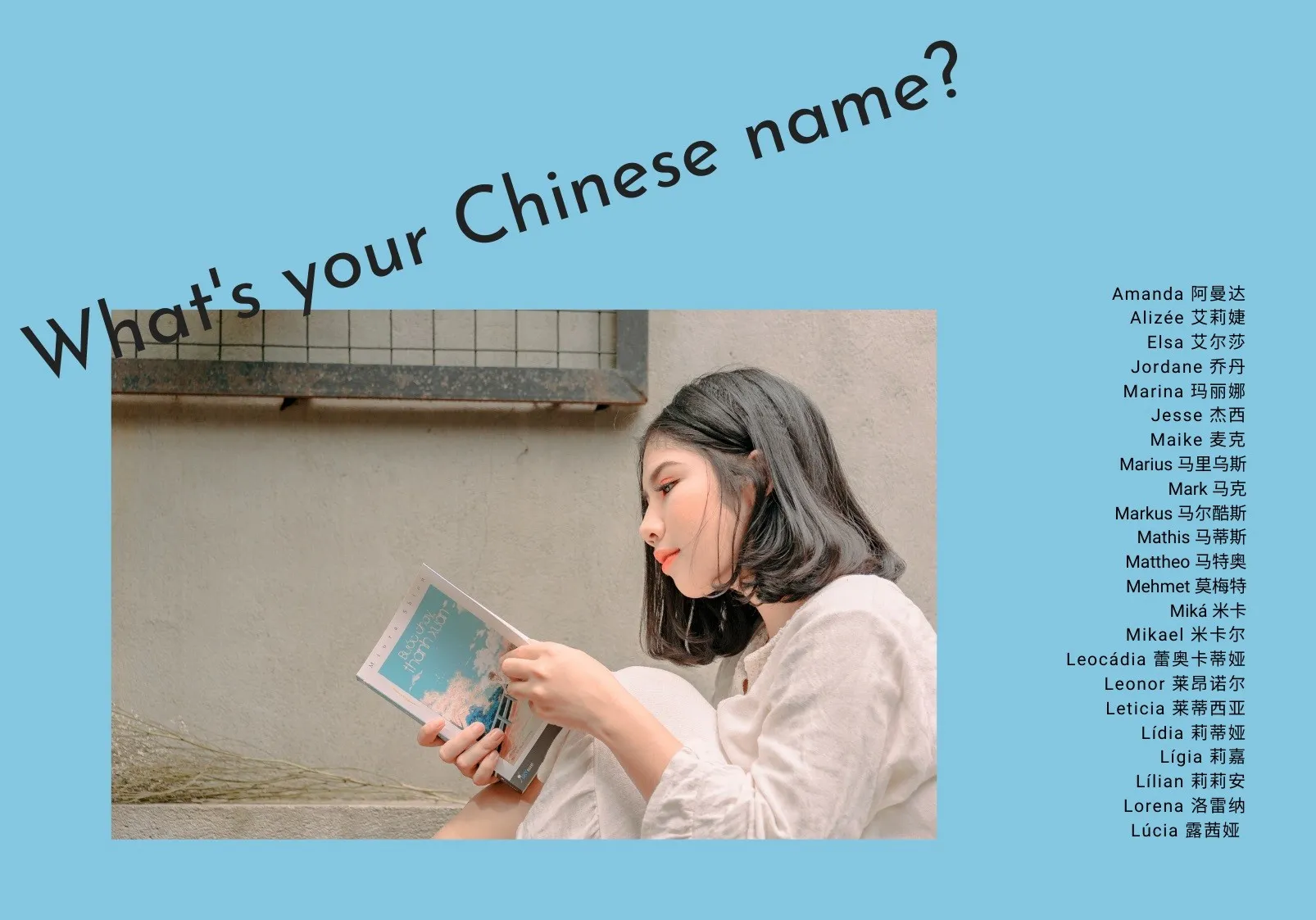 Name in Chinese - Cchatty