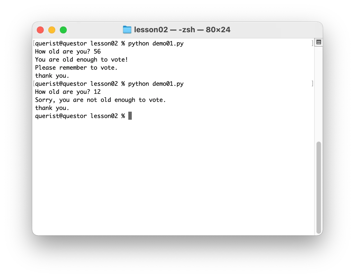 Python 3 电脑语言入门课程：第二部分 - Cchatty