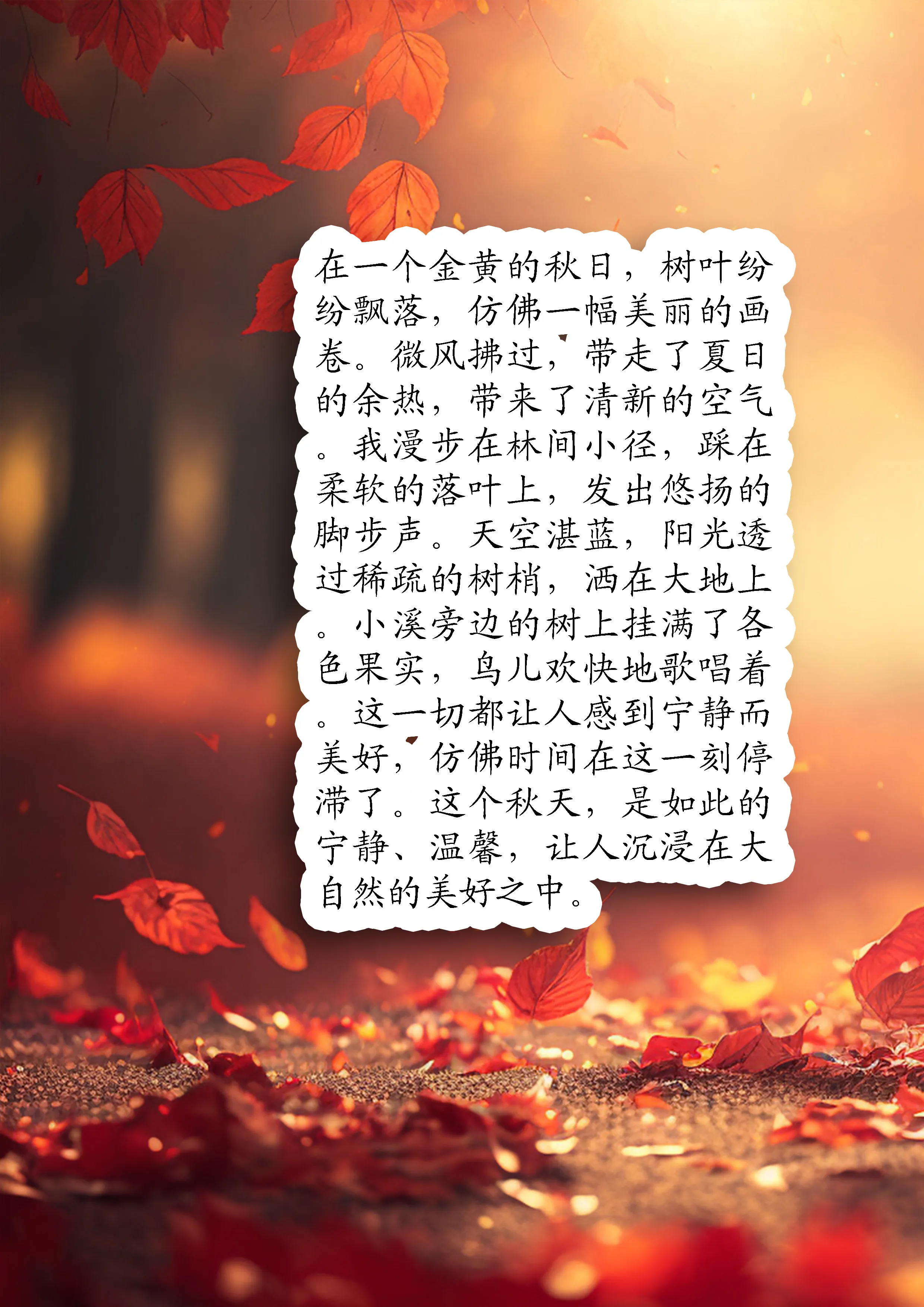 A day of Autumn - Cchatty