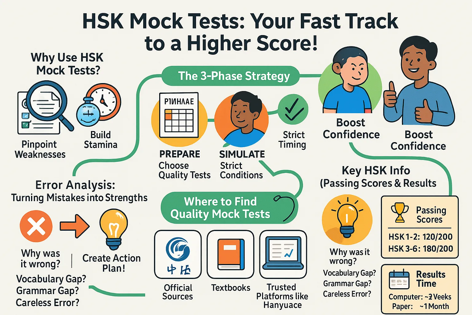 How to Use HSK Mock Tests to Improve Your Score Fast: Com...