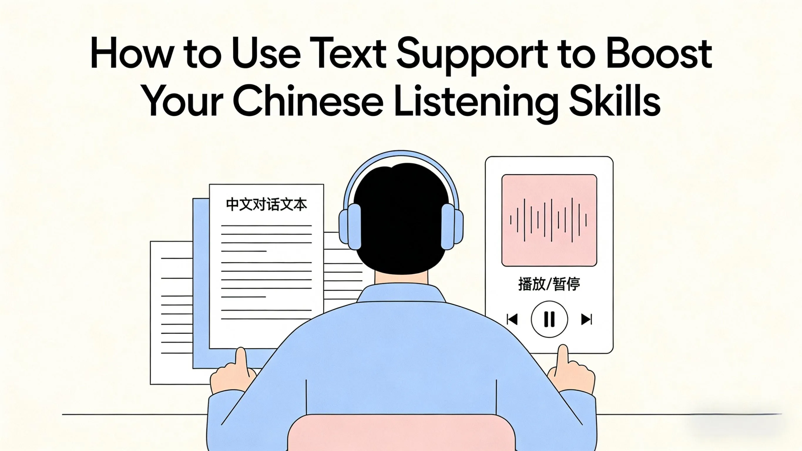How to Use Text Support to Boost Your Chinese Listening S...