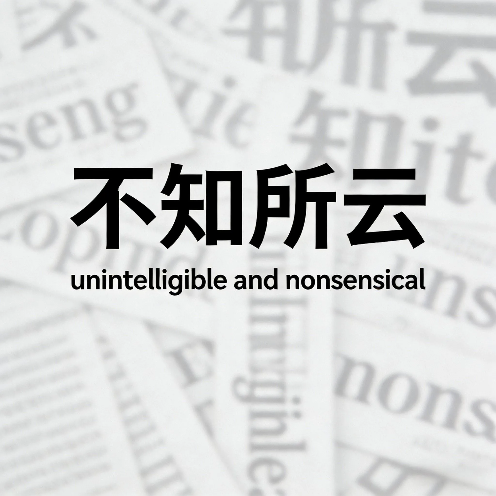 “Clear as Mud”: The Perfect Chinese Idiom Match - Cchatty