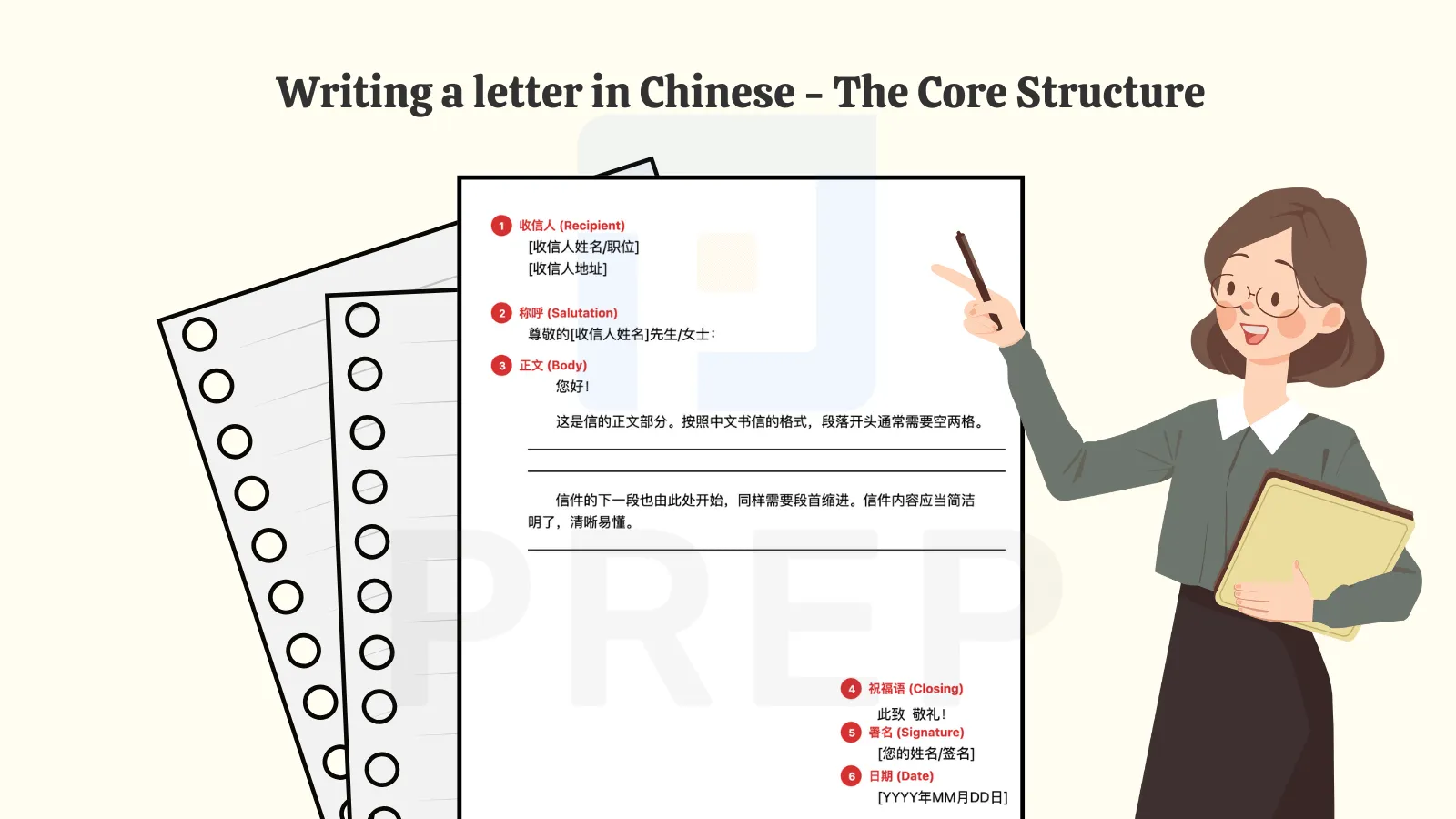 How to Write a Formal Letter in Chinese - Cchatty