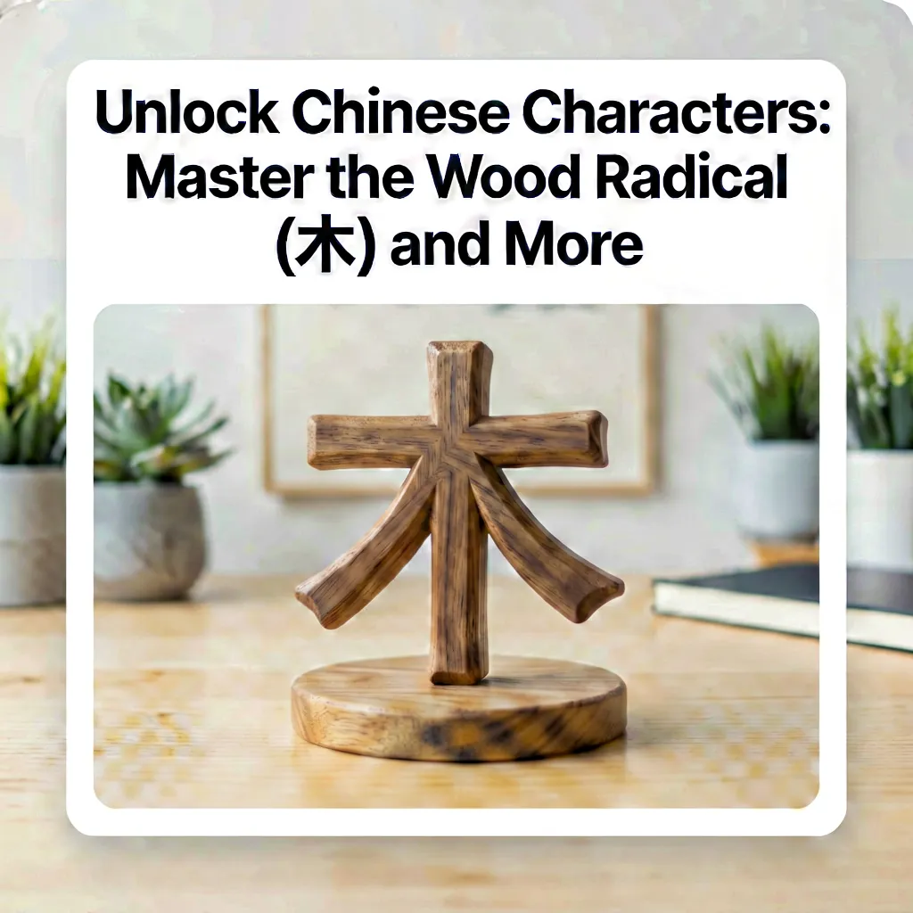 Unlock Chinese Characters: Master the Wood Radical (木) an...