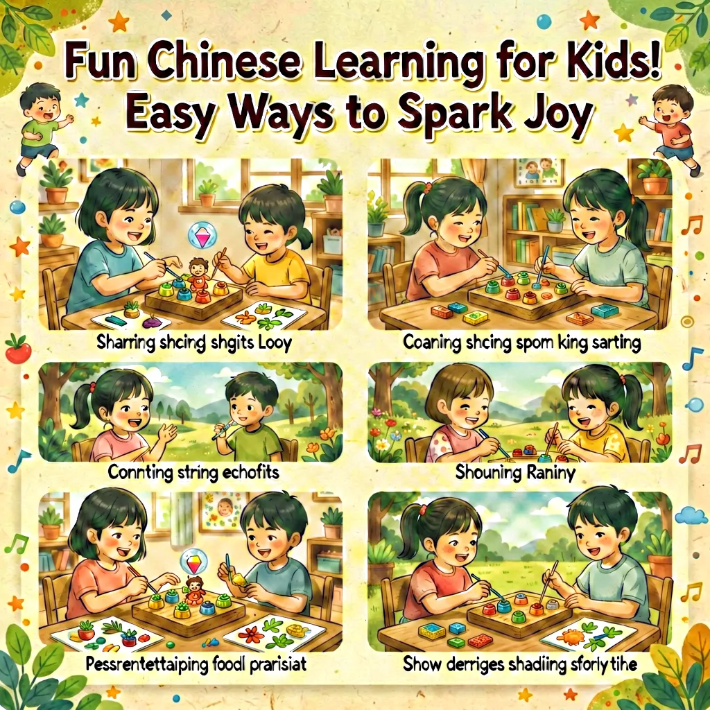 Fun Chinese Learning for Kids: Easy Ways to Spark Joy - C...