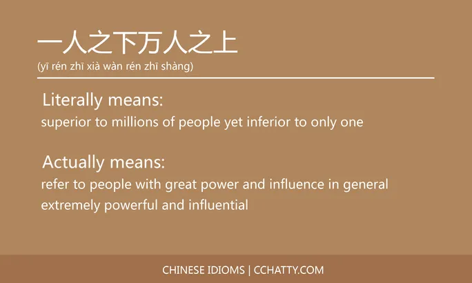 https://i.cchatty2.com/filters:format(webp)/fit-in/684x0/img/202102/一人之下万人之上-Chinese-idioms-Cchatty-d46dc2e4-4ebc-4ac8-94f9-d6ca07272b9f-1612776067.jpg