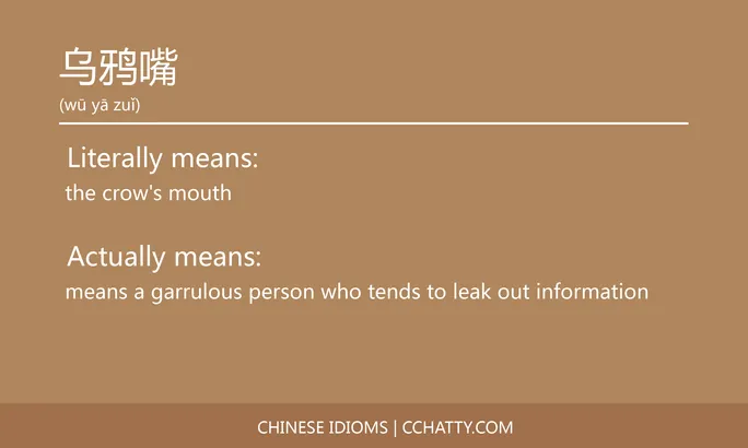 https://i.cchatty2.com/filters:format(webp)/fit-in/684x0/img/202102/乌鸦嘴-Chinese-idioms-Cchatty-d5db69f4-dfd1-496e-95dc-18553691bffc-1612776313.jpg