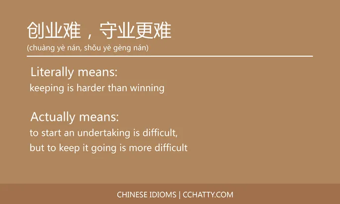 https://i.cchatty2.com/filters:format(webp)/fit-in/684x0/img/202102/创业难守业更难-Chinese-idioms-Cchatty-7785792a-2fce-48aa-86a4-46a6d26187c0-1612776513.jpg