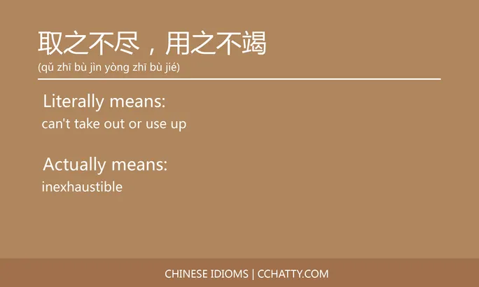 https://i.cchatty2.com/filters:format(webp)/fit-in/684x0/img/202102/取之不尽用之不竭-Chinese-idioms-Cchatty-3a96da69-1091-4b3a-921b-031eb414de9f-1612776609.jpg