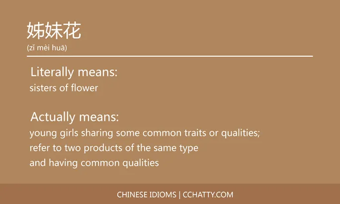 https://i.cchatty2.com/filters:format(webp)/fit-in/684x0/img/202102/姊妹花-Chinese-idioms-Cchatty-4dabc149-8a28-46b0-a209-16926e824fc8-1612776918.jpg