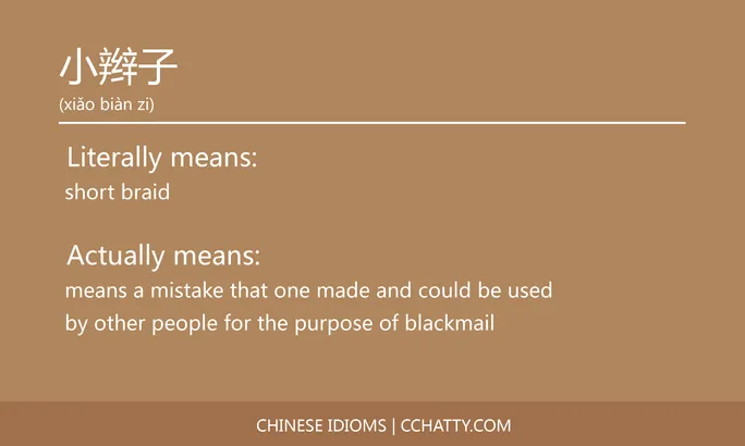 https://i.cchatty2.com/filters:format(webp)/fit-in/684x0/img/202102/小辫子-Chinese-idioms-Cchatty-5d424e10-1b9d-4051-8bb4-abce72a57de7-1612776986.jpg