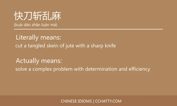 https://i.cchatty2.com/filters:format(webp)/fit-in/684x0/img/202102/快刀斩乱麻-Chinese-idioms-Cchatty-161bd996-0731-4a03-9cc0-ab8a52f4268a-1612777073.jpg
