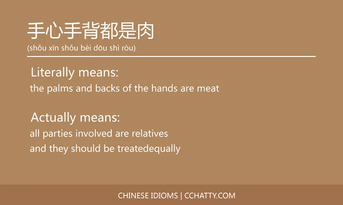 https://i.cchatty2.com/filters:format(webp)/fit-in/684x0/img/202102/手心手背都是肉-Chinese-idioms-Cchatty-1ac973ac-6278-487e-b123-d394fdbd6f29-1612777112.jpg