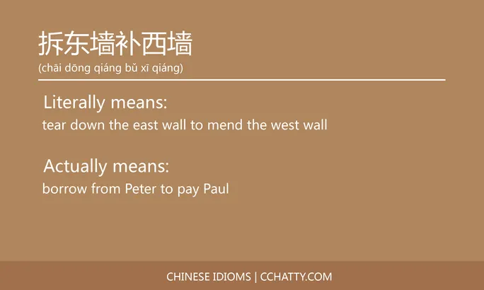 https://i.cchatty2.com/filters:format(webp)/fit-in/684x0/img/202102/拆东墙补西墙-Chinese-idioms-Cchatty-ef32cdcb-c407-46ab-80e4-96f8658b0f7d-1612777246.jpg