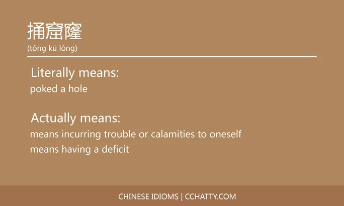https://i.cchatty2.com/filters:format(webp)/fit-in/684x0/img/202102/捅窟窿-Chinese-idioms-Cchatty-34926a11-8589-4b89-8f9d-62aabeb2e685-1612777312.jpg