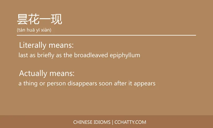 https://i.cchatty2.com/filters:format(webp)/fit-in/684x0/img/202102/昙花一现-Chinese-idioms-Cchatty-a5205543-6f15-44f9-a761-837ca9f00b6b-1612777440.jpg