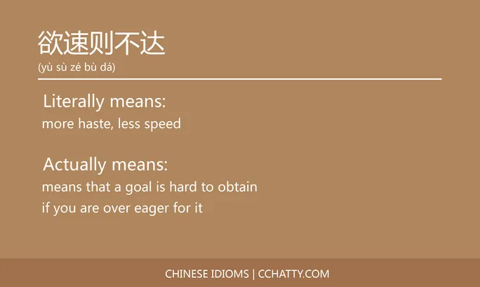 https://i.cchatty2.com/filters:format(webp)/fit-in/684x0/img/202102/欲速则不达-Chinese-idioms-Cchatty-1addcd07-a93d-4597-96b6-e071c6b165c0-1612777537.jpg