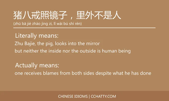 https://i.cchatty2.com/filters:format(webp)/fit-in/684x0/img/202102/猪八戒照镜子里外不是人-Chinese-idioms-Cchatty-c4988a44-a703-4a29-b32c-b45be2aabc73-1613355762.jpg