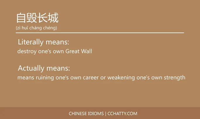 https://i.cchatty2.com/filters:format(webp)/fit-in/684x0/img/202102/自毁长城-Chinese-idioms-Cchatty-9975d76a-ef8a-41d7-a3fa-bfd366581622-1612778049.jpg