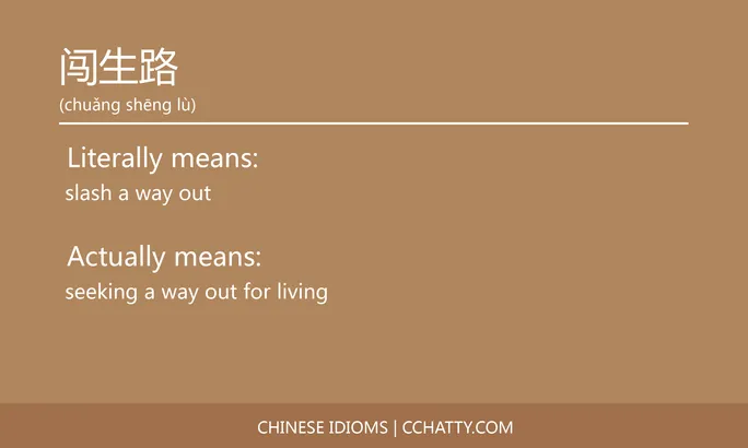https://i.cchatty2.com/filters:format(webp)/fit-in/684x0/img/202102/闯生路-Chinese-idioms-Cchatty-7669b54a-6355-4e41-b21b-4e4b24ba9356-1612778357.jpg