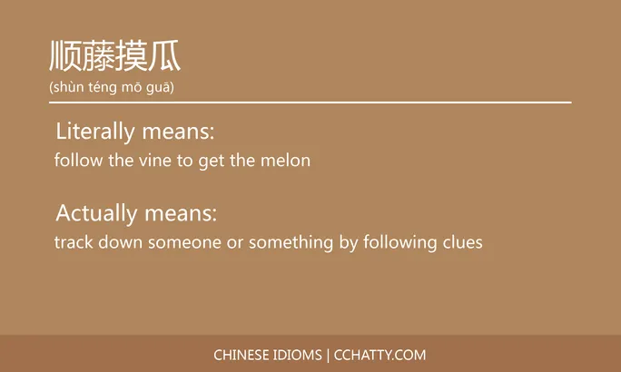 https://i.cchatty2.com/filters:format(webp)/fit-in/684x0/img/202102/顺藤摸瓜-Chinese-idioms-Cchatty-68c2ae6b-e549-43ff-9640-9e6a075e2dd2-1612778415.jpg