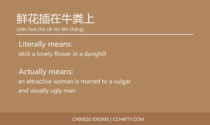 https://i.cchatty2.com/filters:format(webp)/fit-in/684x0/img/202102/鲜花插在牛粪上-Chinese-idioms-Cchatty-b731b8b6-9e67-42ba-98af-797141eddc50-1612778459.jpg