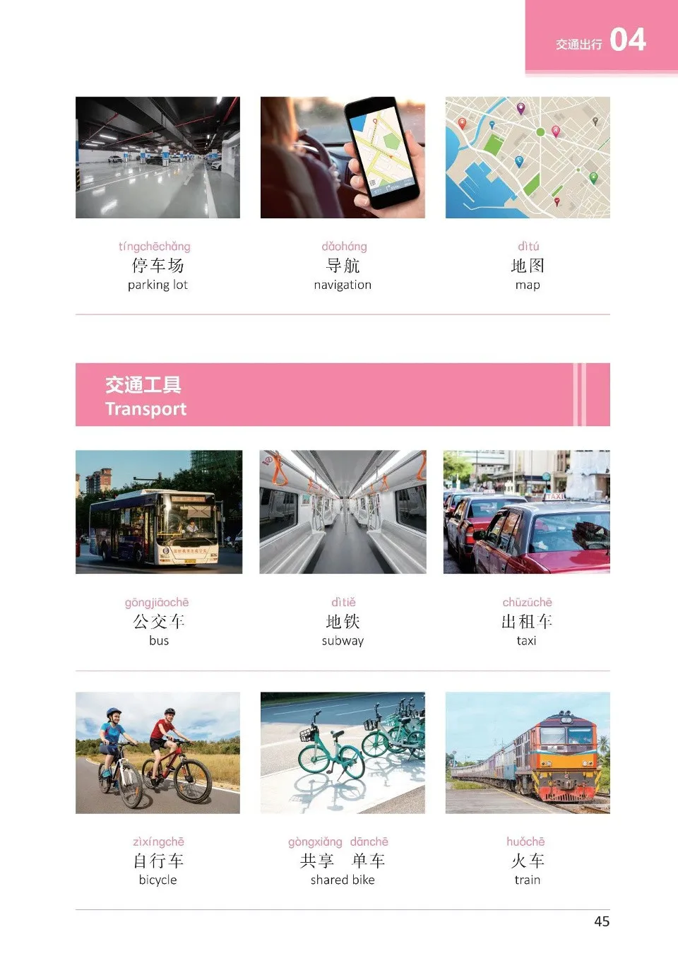 (PDF) Chinese Language Handbook for Transportation